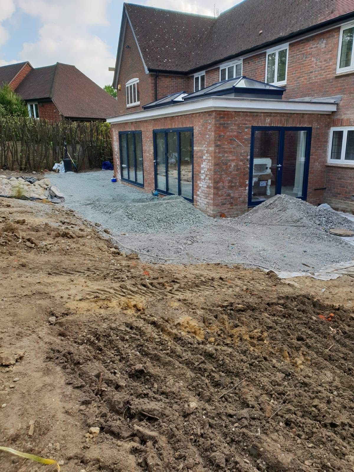 Preparation — Chelmsford resin driveway project