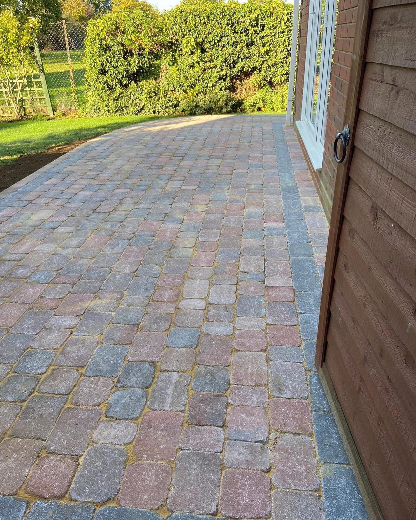 Block paving driveway installed in Essex by Andy Harragan & Sons