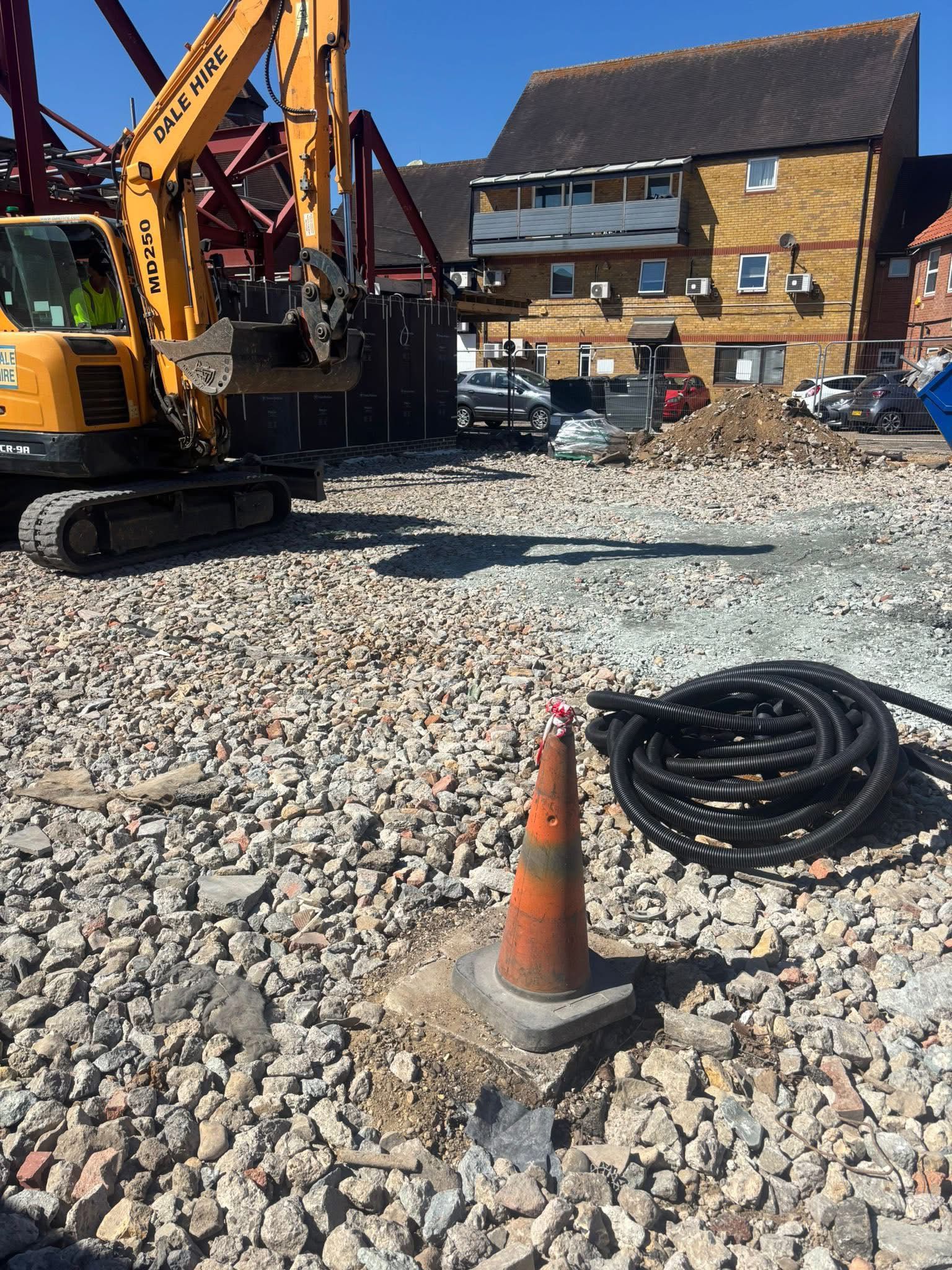 Driveway groundworks and drainage in Essex by Andy Harragan & Sons