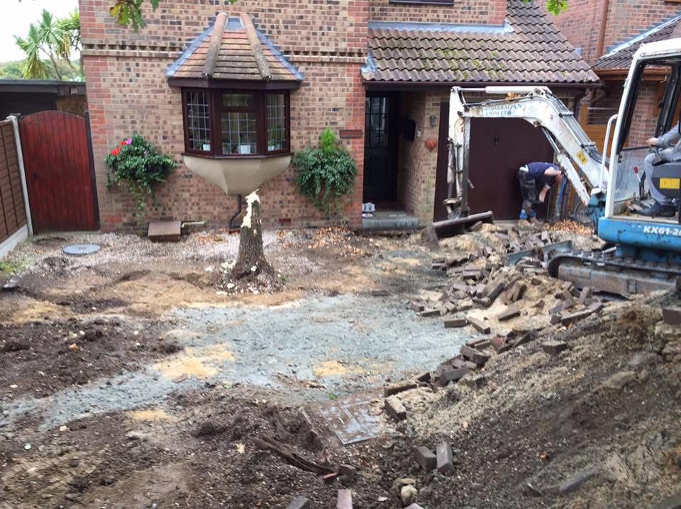 Driveway groundworks and drainage in Essex by Andy Harragan & Sons