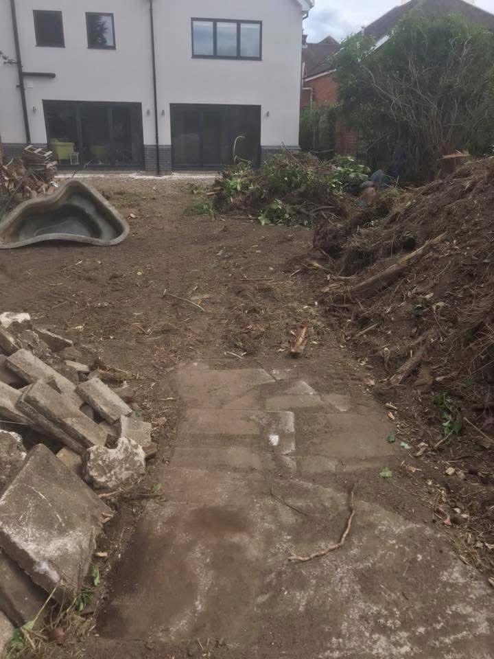 Driveway groundworks and drainage in Essex by Andy Harragan & Sons