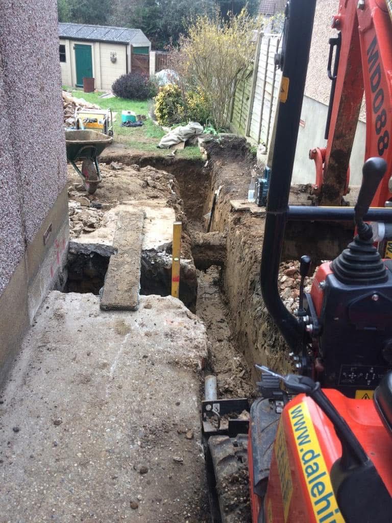 Driveway groundworks and drainage in Essex by Andy Harragan & Sons