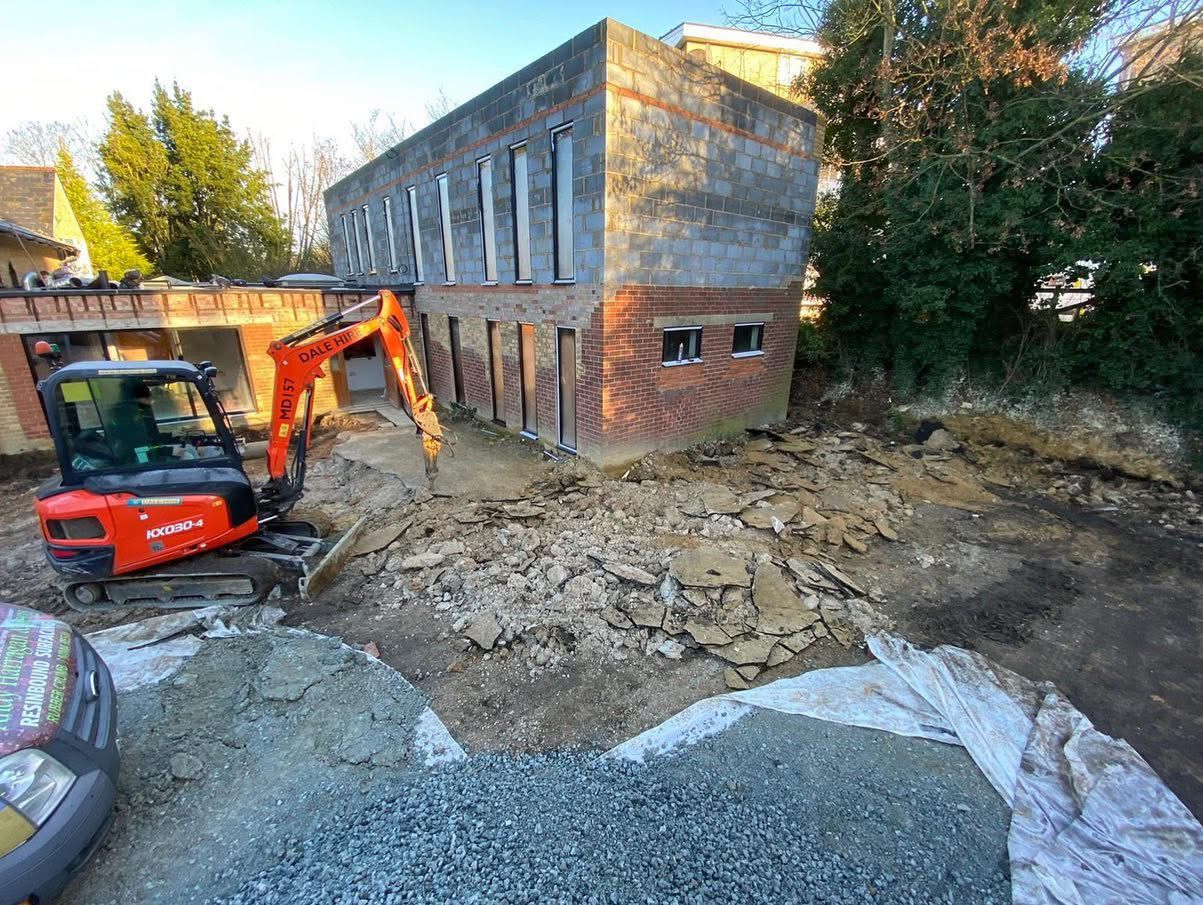 Driveway groundworks and drainage in Essex by Andy Harragan & Sons