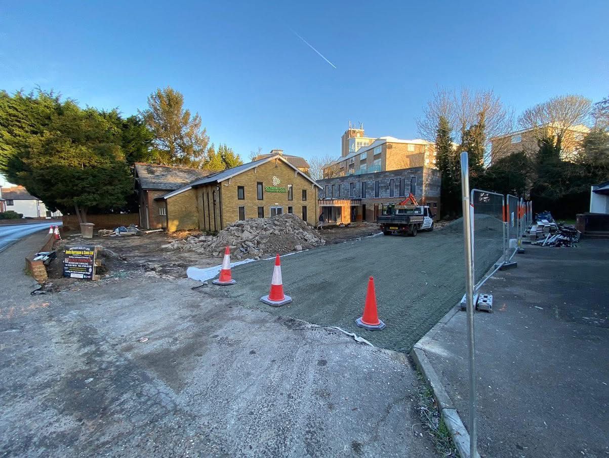 Driveway groundworks and drainage in Essex by Andy Harragan & Sons