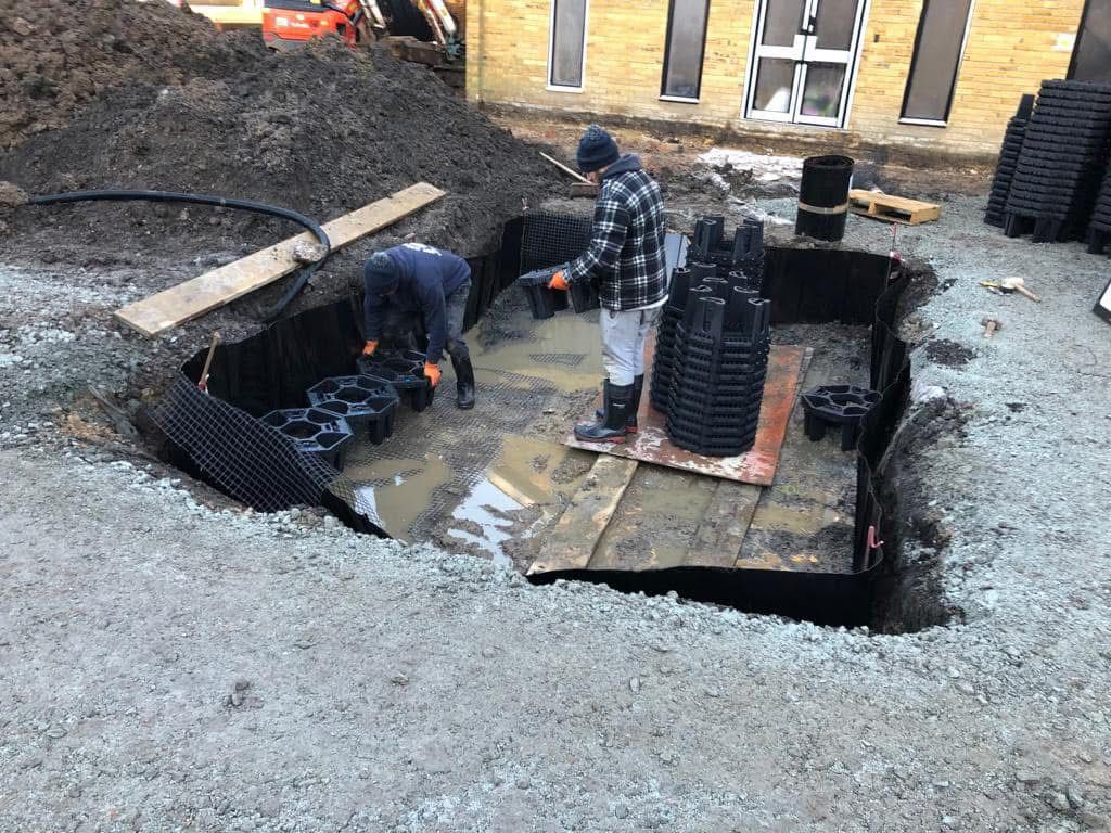 Driveway groundworks and drainage in Essex by Andy Harragan & Sons