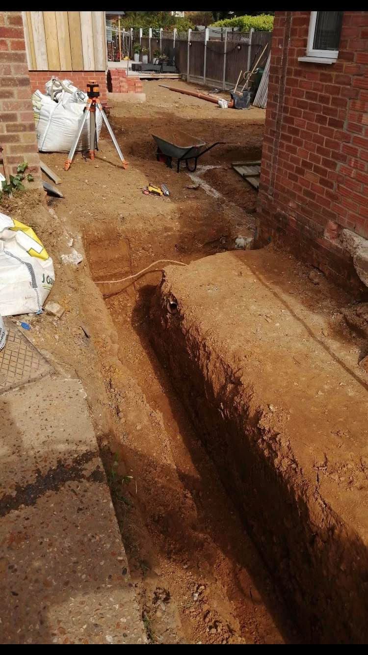Driveway groundworks and drainage in Essex by Andy Harragan & Sons