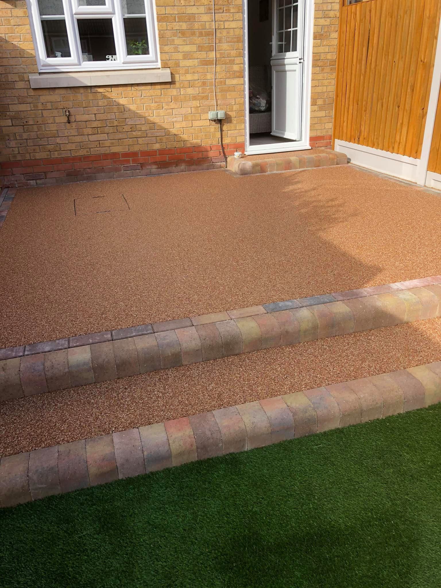Garden landscaping project in Essex by Andy Harragan & Sons