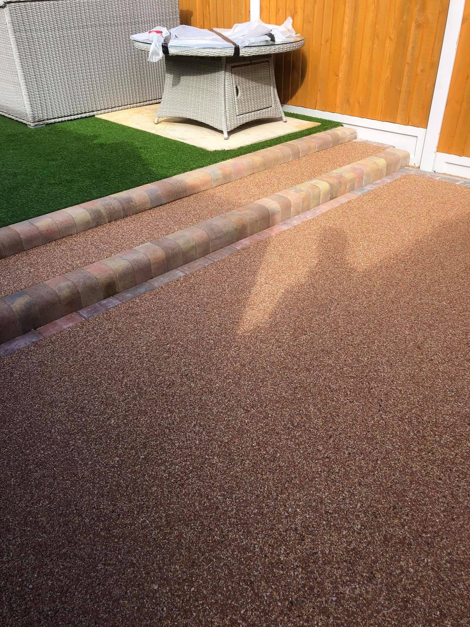 Garden landscaping project in Essex by Andy Harragan & Sons