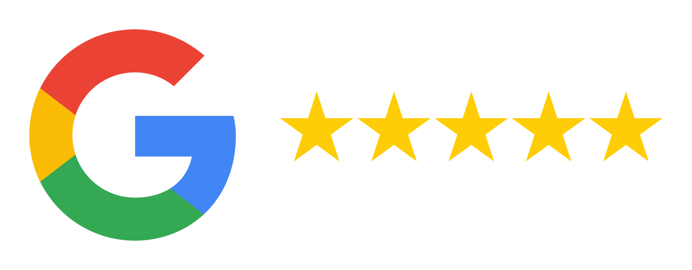 Google Reviews — 5 stars