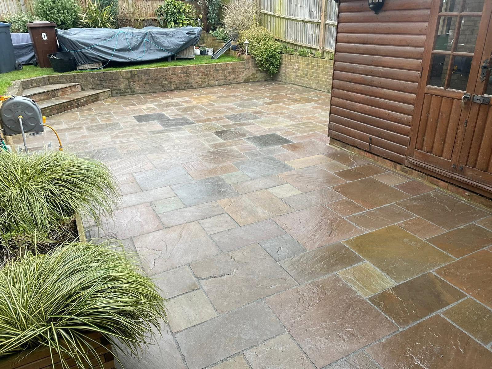 Patio installation in Essex by Andy Harragan & Sons