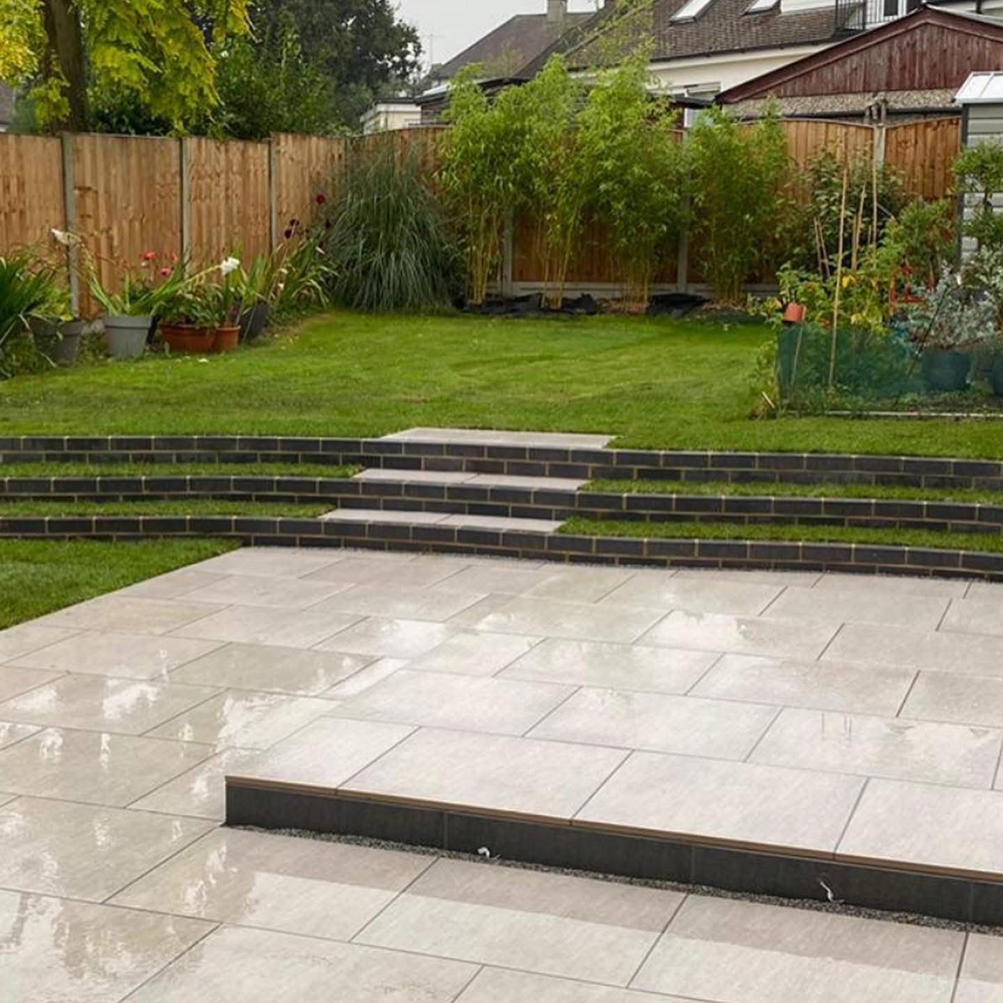 Patio installation in Essex by Andy Harragan & Sons