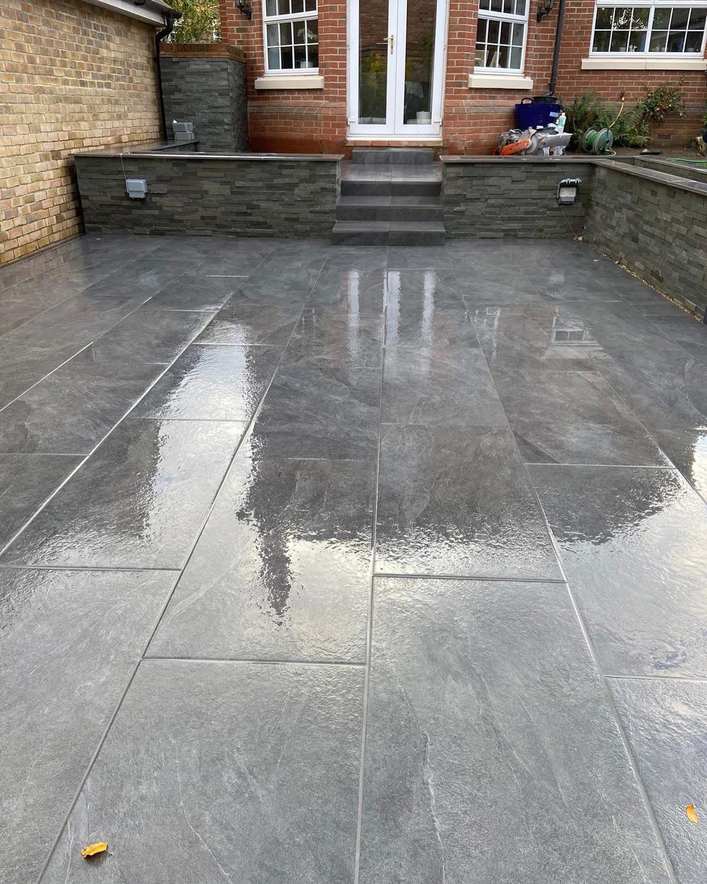 Patio installation in Essex by Andy Harragan & Sons