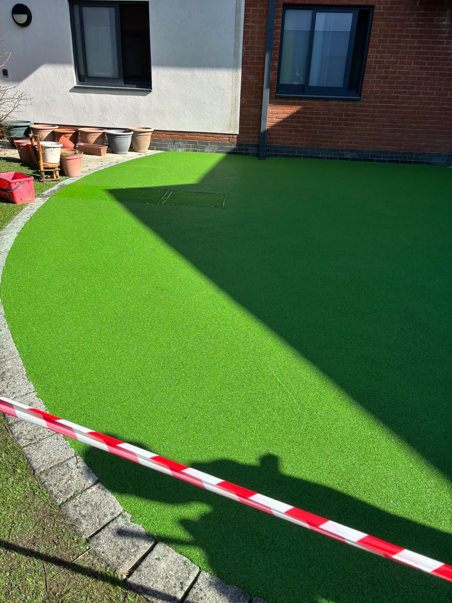 Rubber crumb safety surfacing installed in Essex by Andy Harragan & Sons